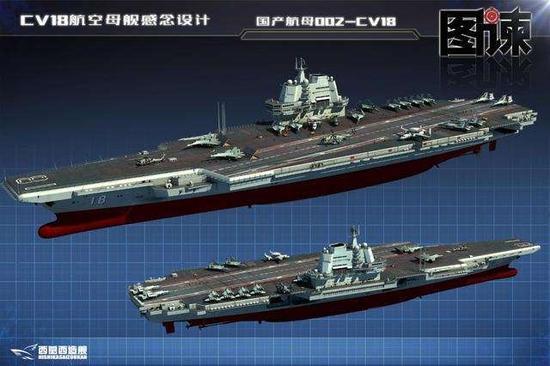 建造055大驱内舱画面曝光 未来或建003航母|航