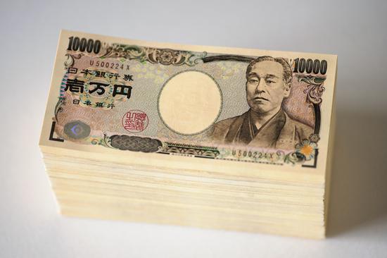 1万日元纸币流通额创新高 大部分压箱底