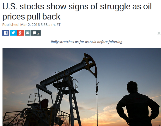 盘前:原油期货回落 美期指小幅下跌|华尔街|美国