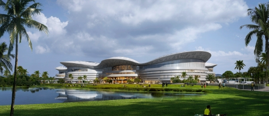 cdf海口国际免税城效果图