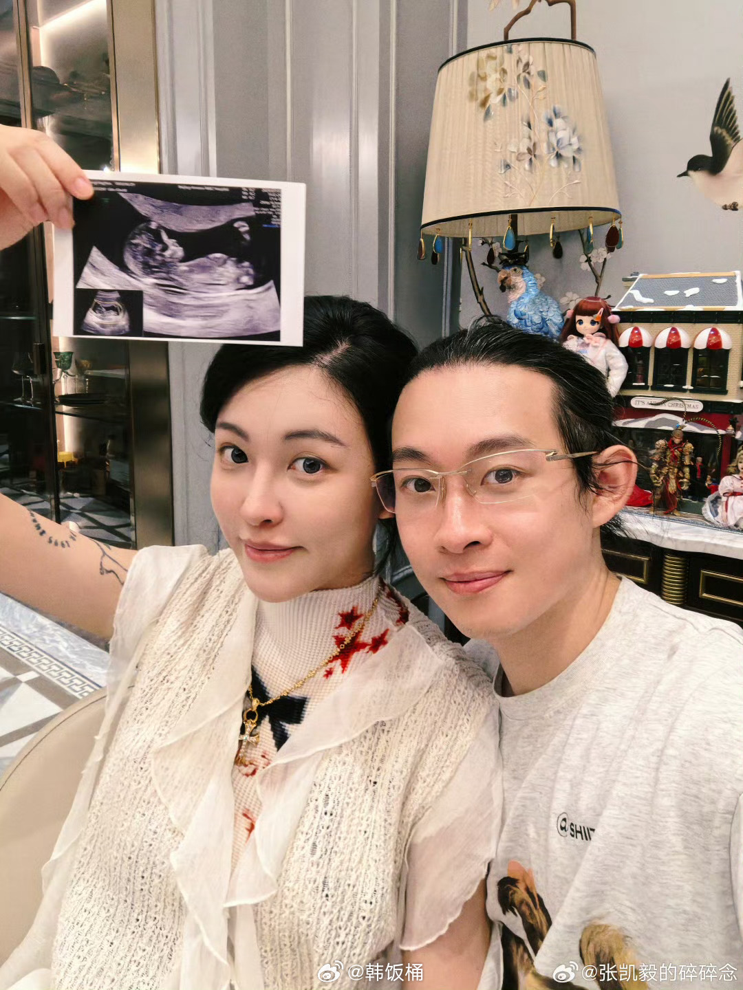 张凯毅宣布怀孕喜讯