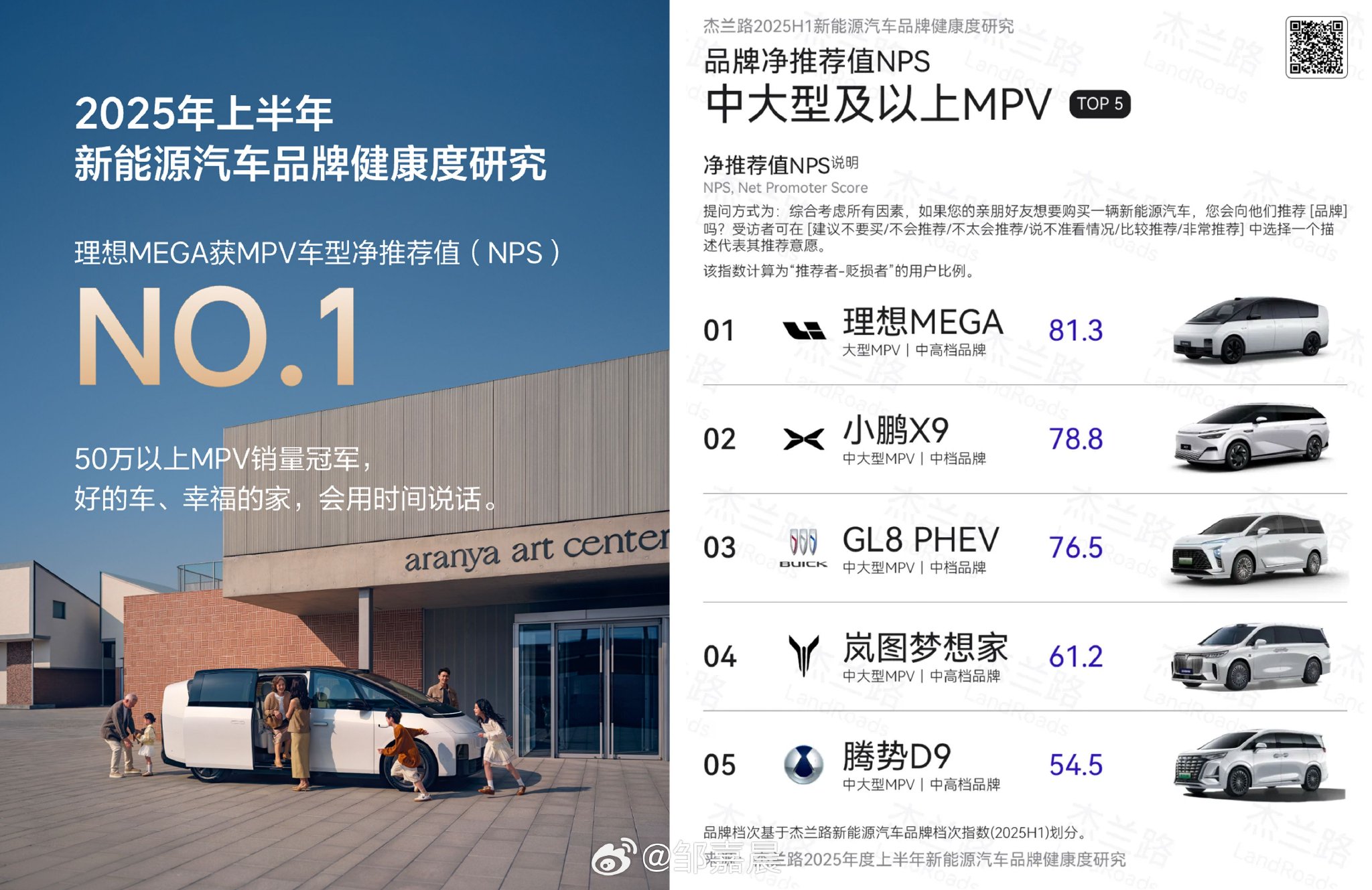理想汽车NPS重回新能源行业榜首