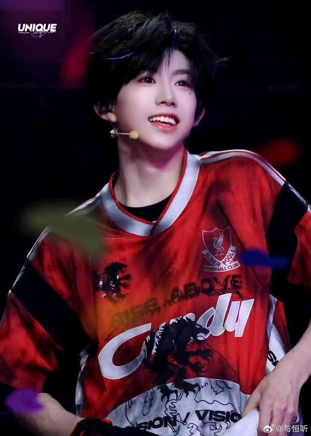 陈奕恒舞台眉钉造型曝光，气场全开状态在线