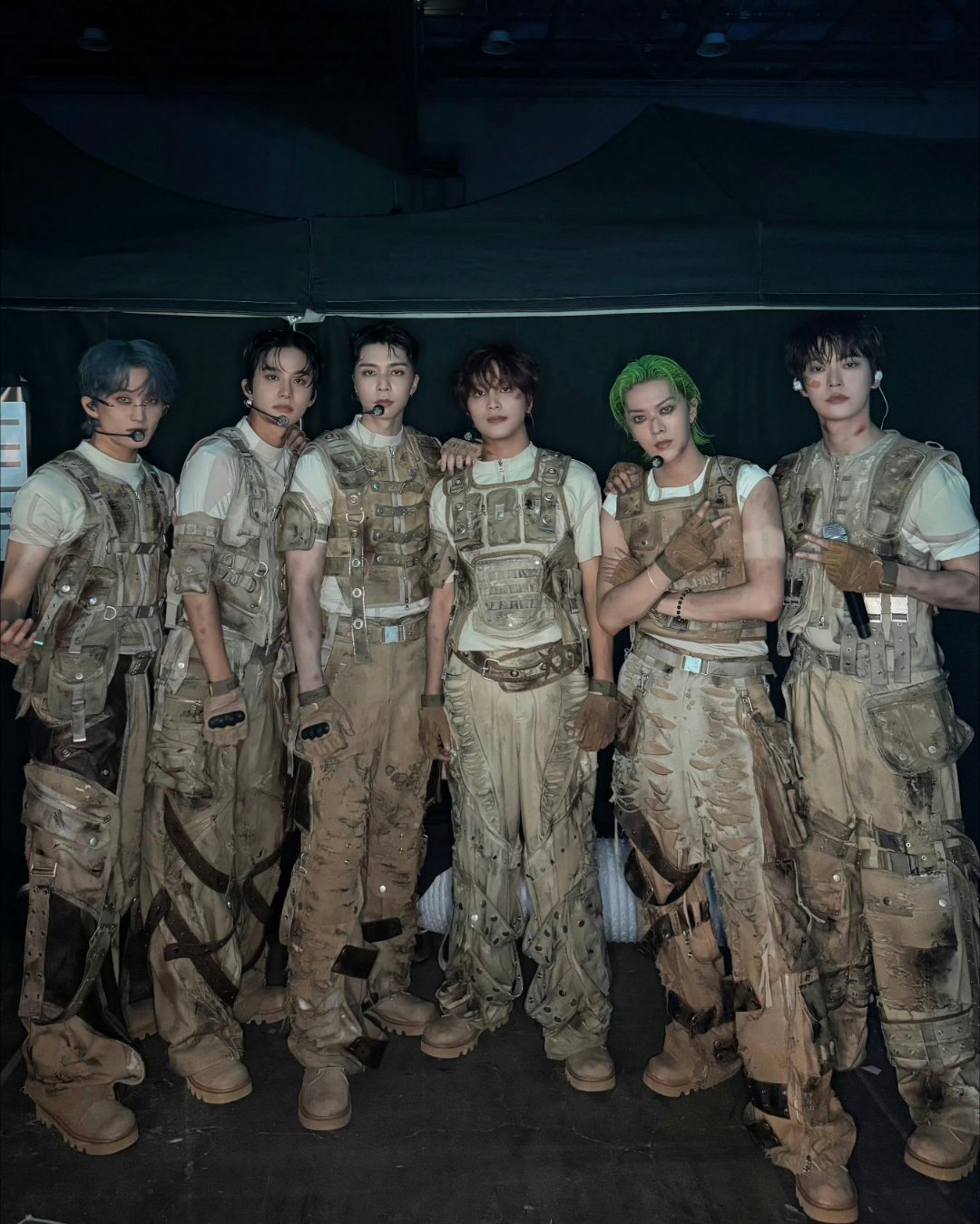 NCT127新妆造被赞太阳的后裔