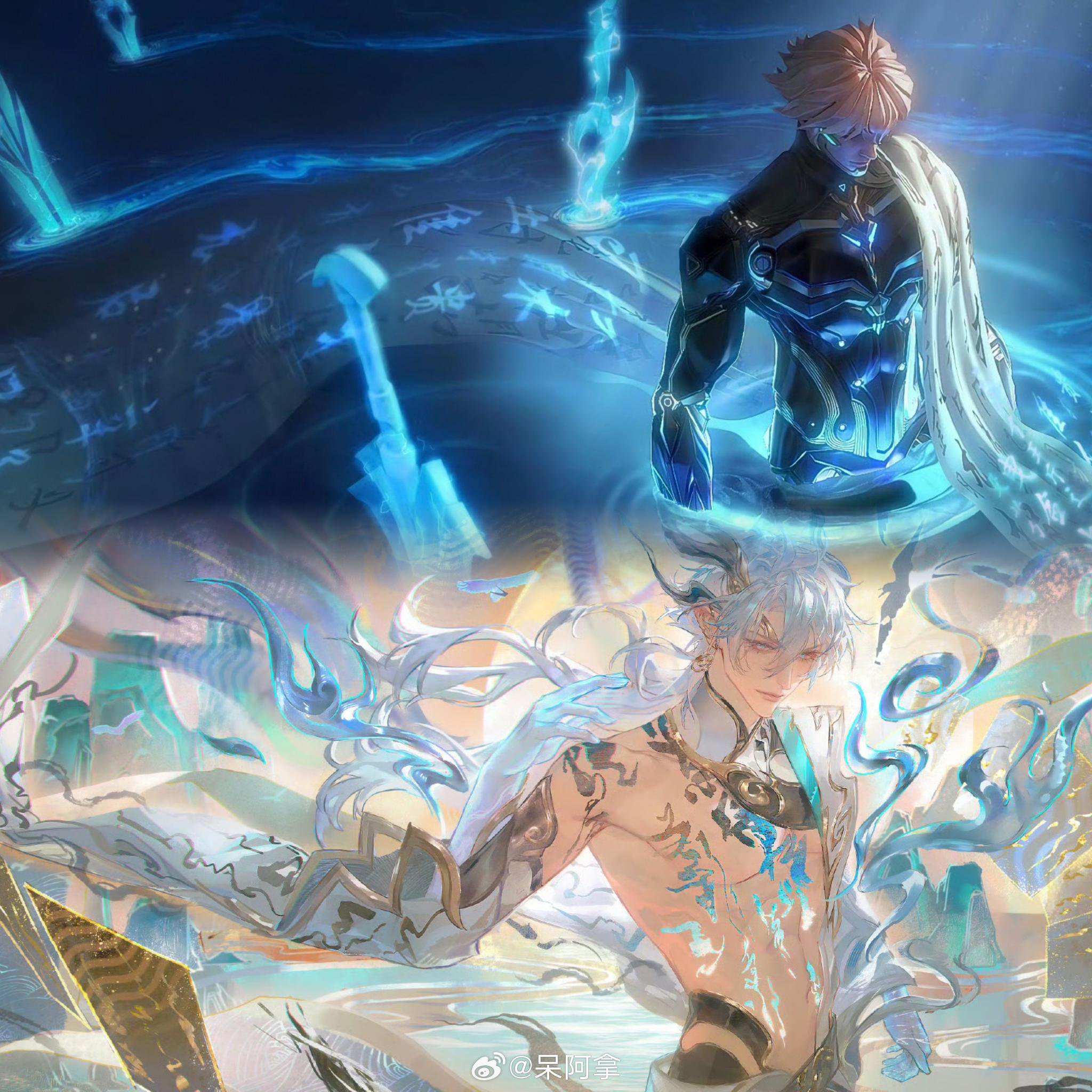 司马懿相柳皮肤曝光，诸葛亮山海奇都新皮肤亮相