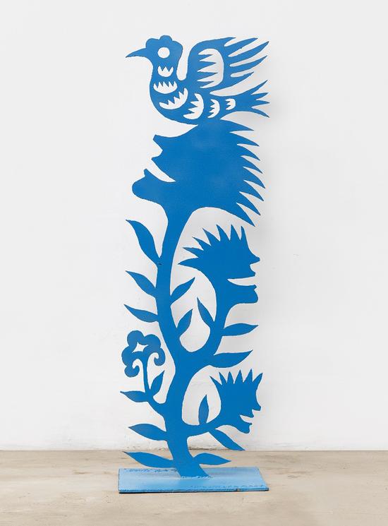 飞翔,2016年,铁雕,150x45x65cm