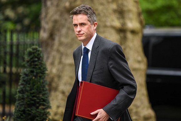 英国国防大臣加文·威廉姆森。(图源:CNBC)