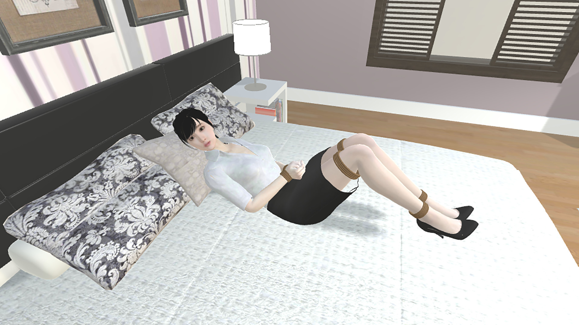 绳艺内衣_内衣美女