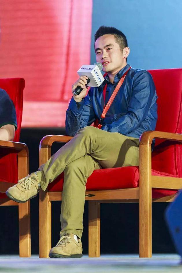 王悦在2013中国互联网创业者(站长)大会上(图片来源:视觉中国)