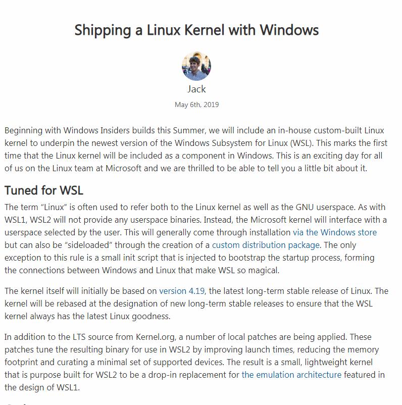 windows7产品密钥无效,微软决定在Windows10中发布一个完整的Linux内核