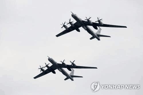 图注:俄罗斯图-142反潜机(来源:韩联社)