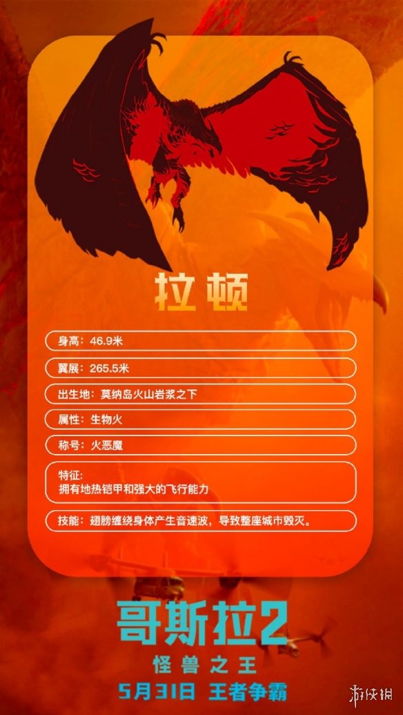 请查收！《哥斯拉2：怪兽之王》出场怪兽知识手册！