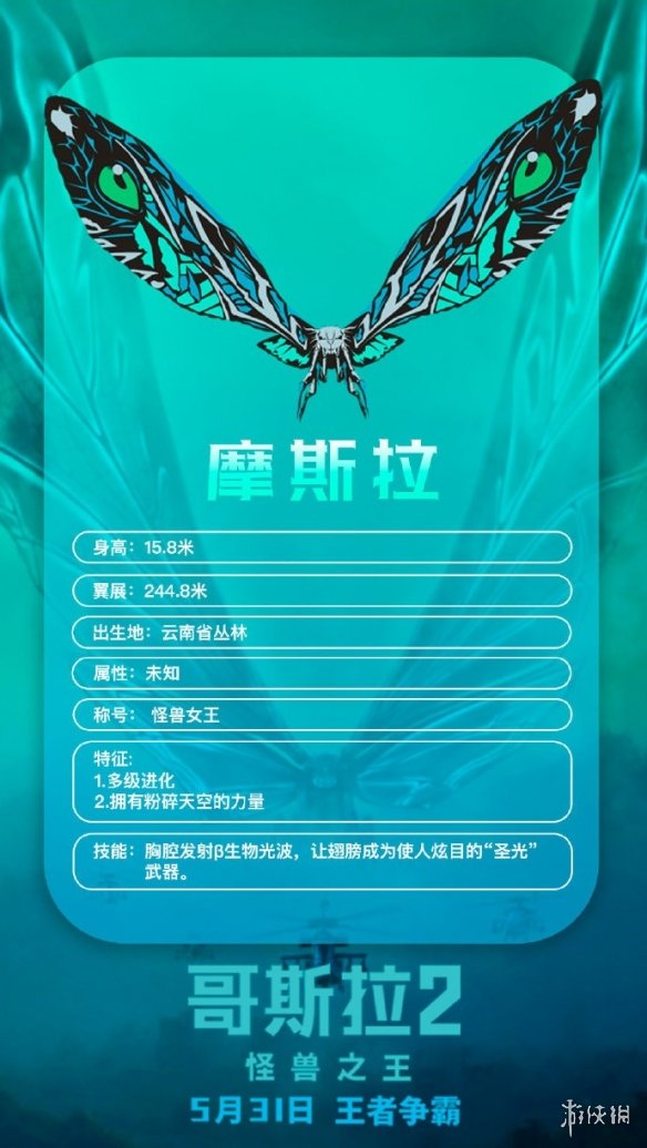 请查收！《哥斯拉2：怪兽之王》出场怪兽知识手册！