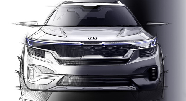 SUV,起亚全新小型SUV,起亚SP Signature概念车 或7月发布 曝起亚全新小型SUV设计图