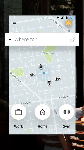 Uber App资料图(via The Verge)