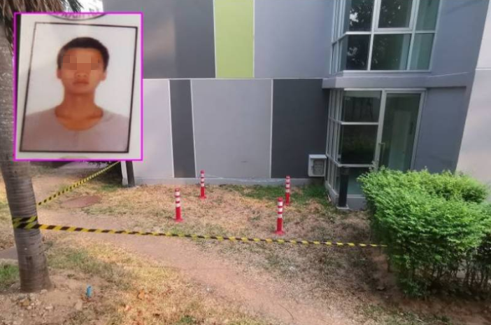 警方封锁发现死者的位置(图源:Daily news)