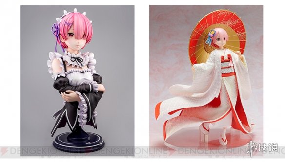 《Re:从零开始的异世界生活》拉姆等身大胸像手办1/7白无垢手办赏!