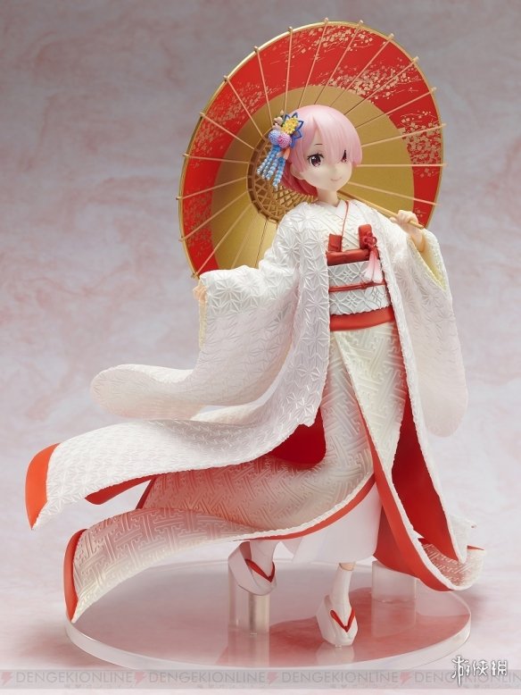 《Re:从零开始的异世界生活》拉姆等身大胸像手办1/7白无垢手办赏!