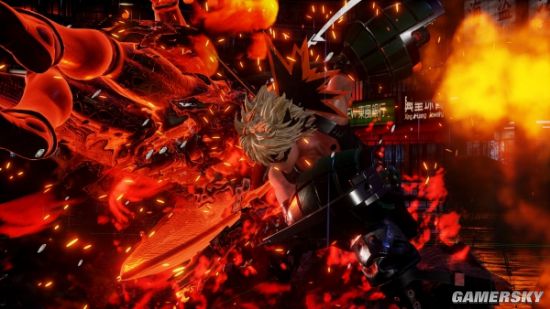 《Jump大乱斗》爆豪胜己将参战 火爆少年狂轰滥炸