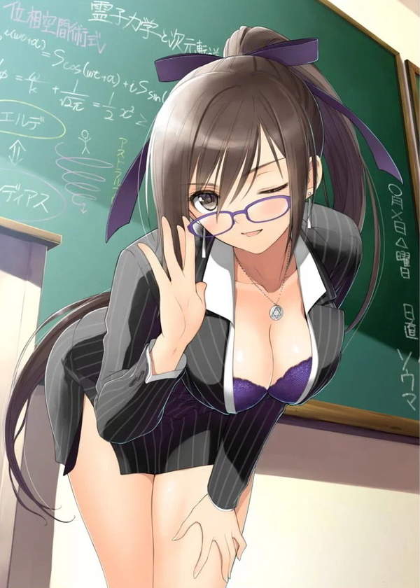 《光明格斗:刀锋对决EX》女教师Ver.手办 妖娆好身材 《光明格斗:刀锋对决EX》咲夜女教师手办 妖娆好身材