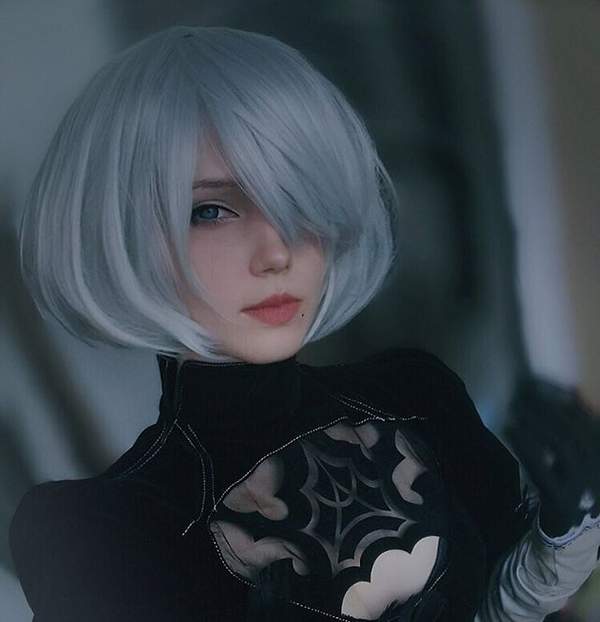 《尼尔:机械纪元》2B Cos 冷艳少女变身娇俏兔女郎