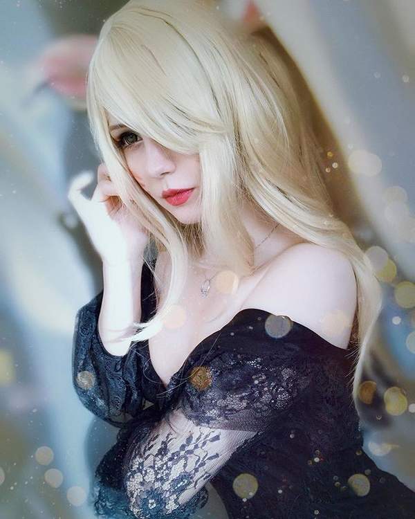 《尼尔:机械纪元》2B Cos 冷艳少女变身娇俏兔女郎