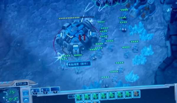 国产剧现《星际争霸2》国服第三 血战简单人机55分钟