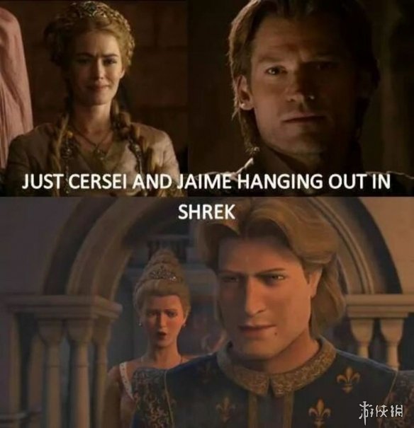 《权权力的游戏》“抄袭”动画《怪物史莱克》?设定造型巧合诸多