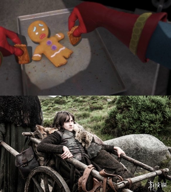 《权权力的游戏》“抄袭”动画《怪物史莱克》?设定造型巧合诸多