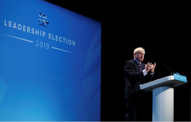 1561460509835057.jpg 下届英国首相最热门候选人鲍里斯·约翰逊。(图源:路透社)