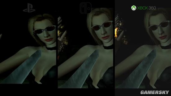 NS版《鬼泣1》画面对比Xbox 360/PS2 表现差距不大