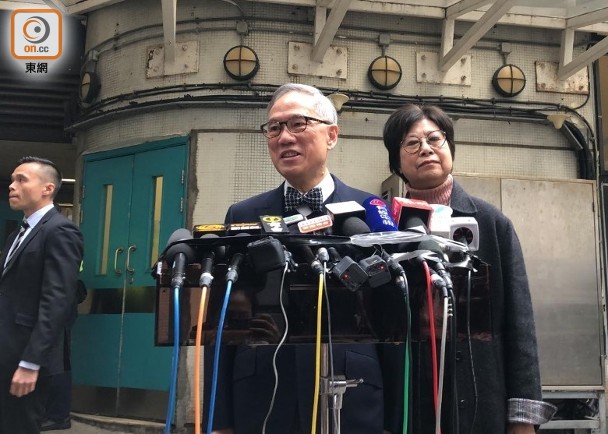 曾荫权今年一月出狱时接受媒体访问(图片来源:香港“东网”)