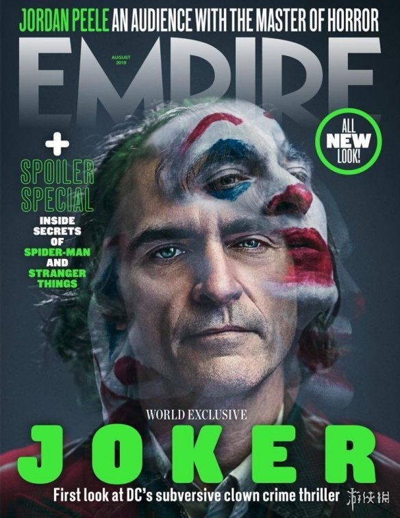 DC《小丑》登上《帝国》杂志封面！或亮相威尼斯电影节