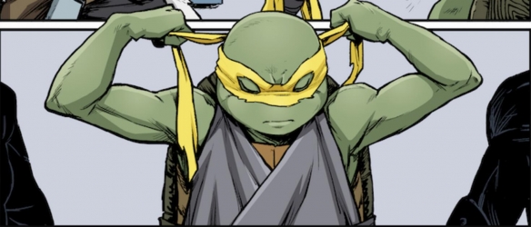 首位“女忍者神龟”亮相《忍者神龟》漫画！原为人类