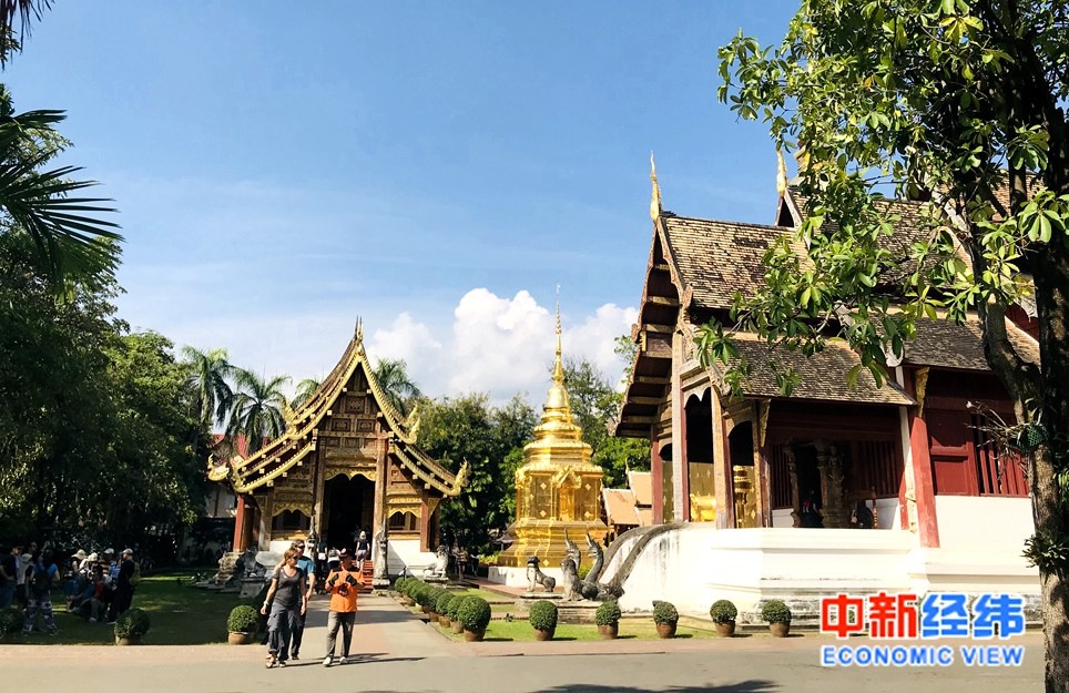 资料图:泰国清迈帕刑寺。中新经纬 李颖 摄