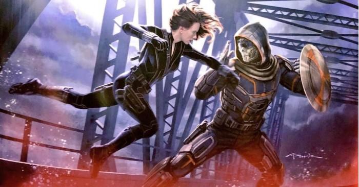 《黑寡妇》电影首曝概念图 寡姐对战模仿大师