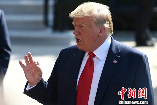 資料圖:美國總統川普。<a target='_blank' href='http://www.chinanews.com/'>中新社</a>記者 陳孟統 攝