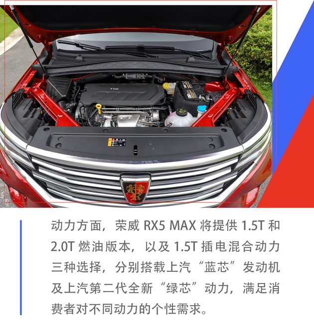 荣威RX5,荣威RX5 MAX预售 共推出5款车型 荣威RX5 MAX预售价区间14.98-17.98万