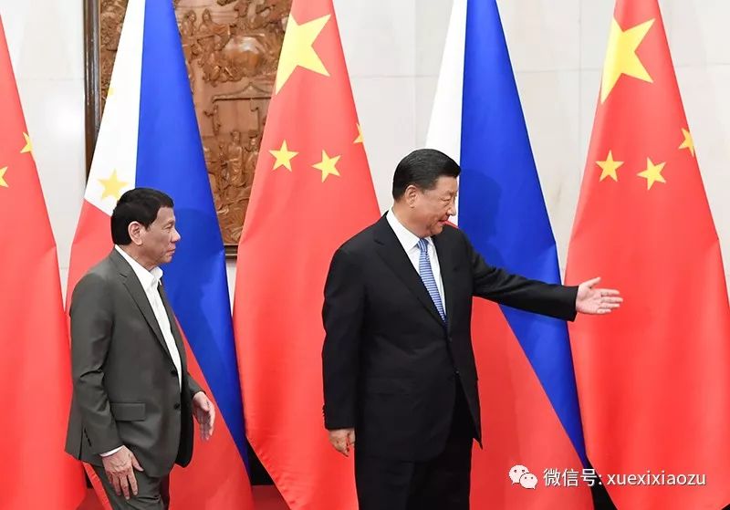 8月29日晚，国家主席习近平在北京钓鱼台国宾馆会见菲律宾总统杜特尔特。
