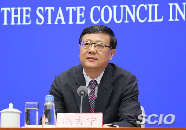 中共北京市委副书记、北京市人民政府市长陈吉宁 图片来源:国新网