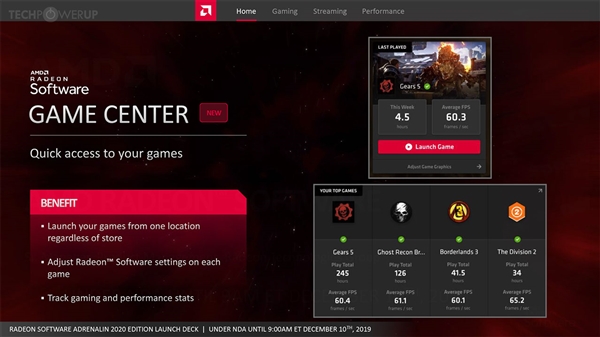 AMD 2020年度显卡驱动发布 全新界面/性能平均涨