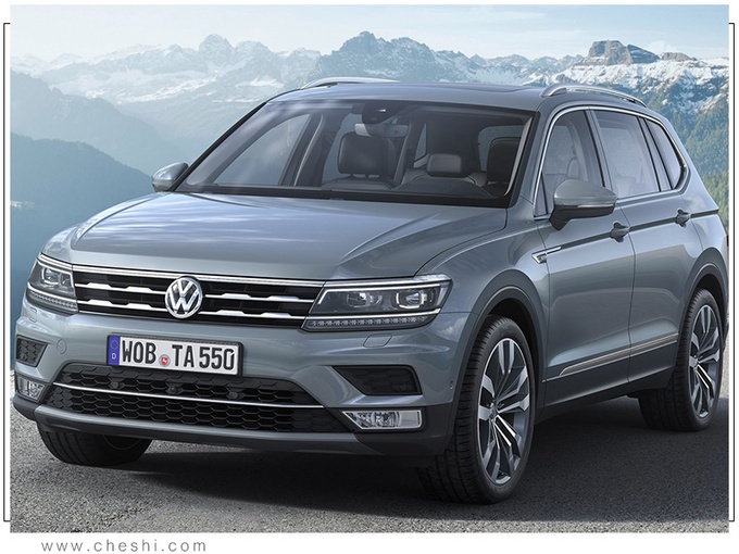 大众新款Tiguan Allspace谍照曝光 搭2.0T引擎