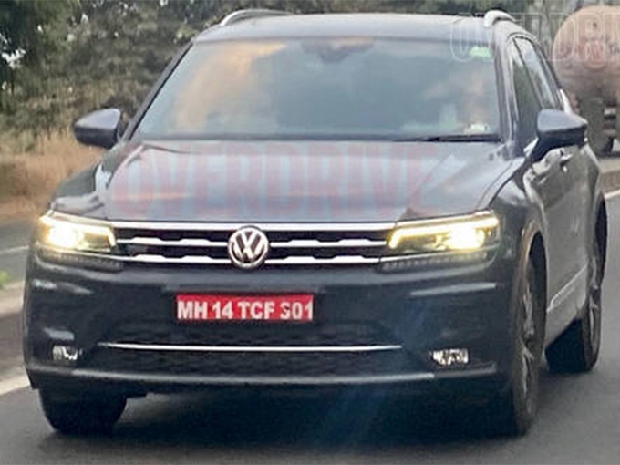 大众新款Tiguan Allspace谍照曝光 搭2.0T引擎