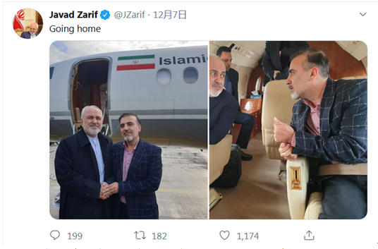 美伊交换在押人员后 伊朗外长：球现在美国那边