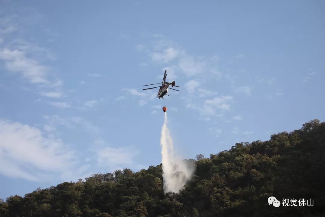 连续奋战5天扑灭佛山山火 消防员:差点变成烤红