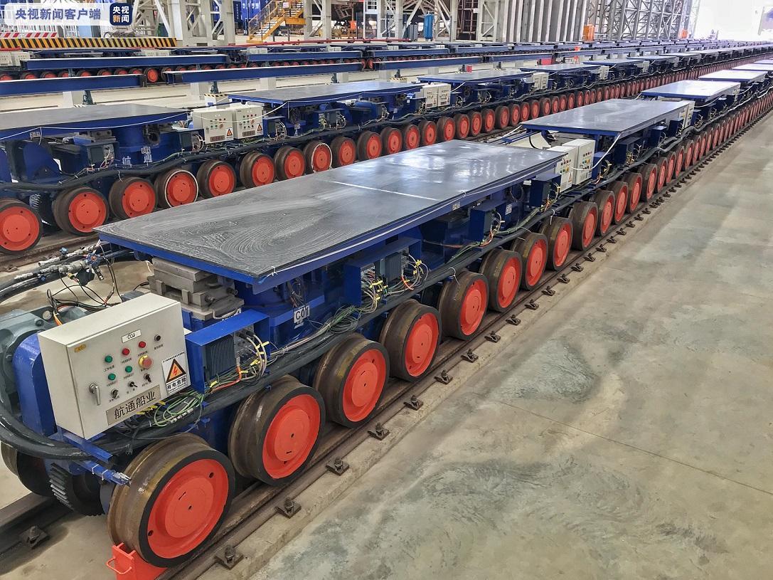 又攻克难题 深中通道首节钢壳完成浇筑并纵移成