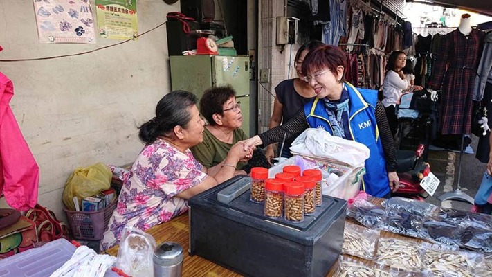 台南市第六选区“立委”参选人洪秀柱（图片来源：台湾《联合报》）