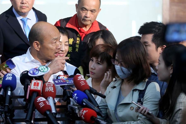  韩国瑜。（图片取自台媒）