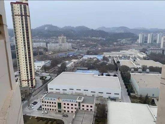 12月15日，俯瞰兰州生物药厂。新京报记者庞礴 摄