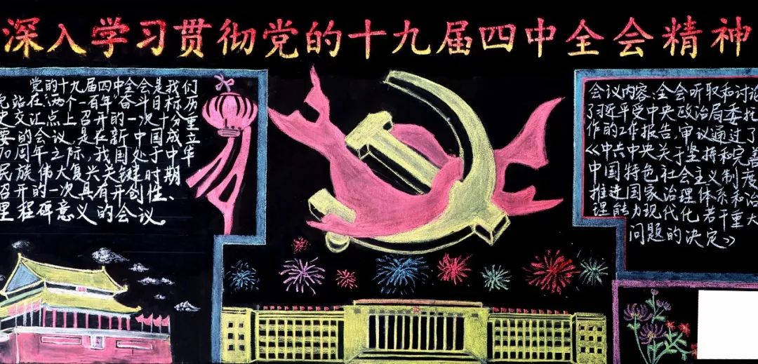 军营板报画素材 - 我家的国庆手抄报